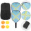 Conjunto De Raquetes De Pickleball Com Bolas Para Treinamento 10