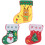 4Stk Handgemachtes Weihnachtsdekor Materialpaket Aus Stoff 3