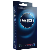 Preservativos MY.SIZE PRO, tamanho 72mm, embalagem com 10 unidades
