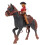 Conjunto De Decoração De Cowboy Com Imitação Para Escritório 7