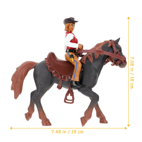 Conjunto De Decoração De Cowboy Com Imitação Para Escritório 1