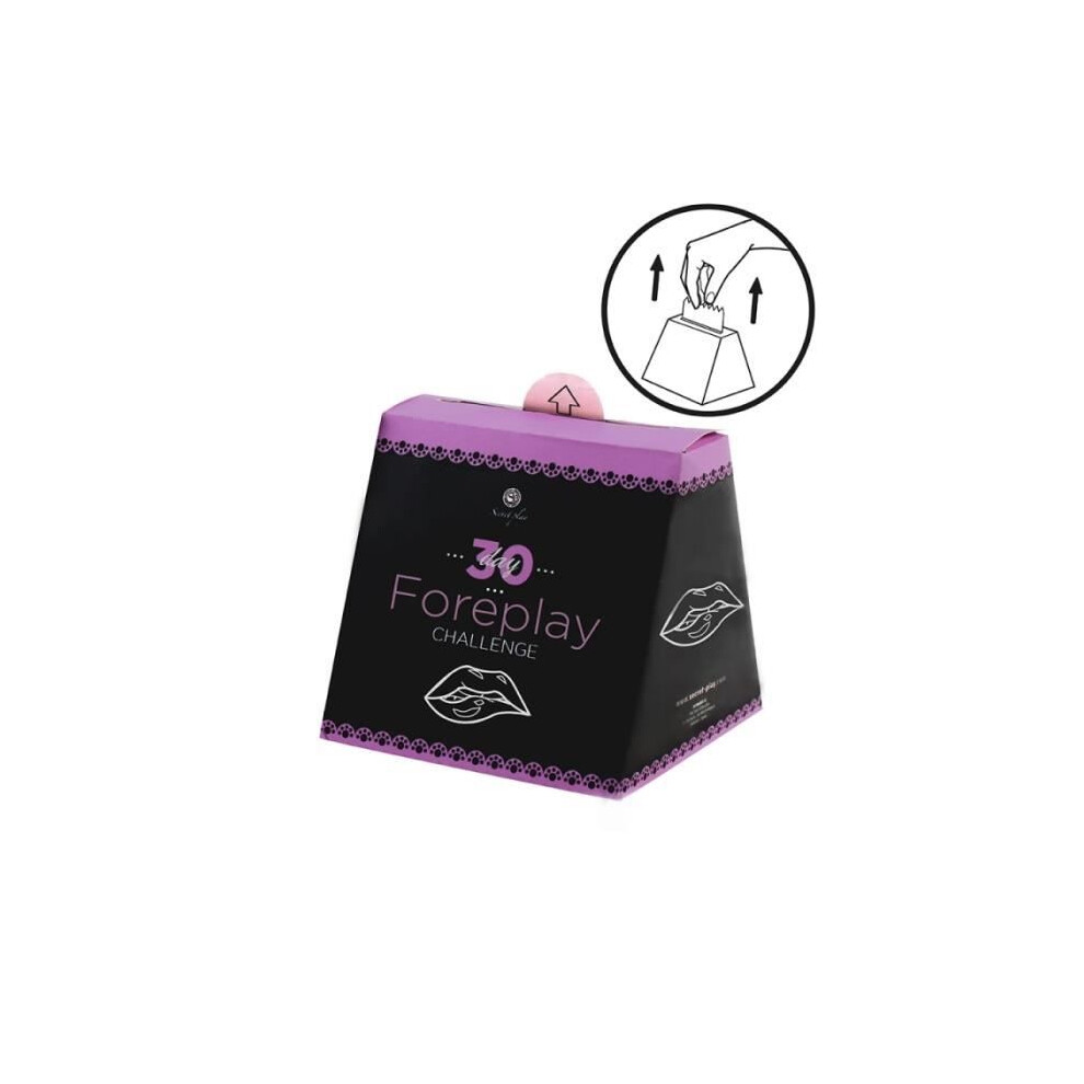 Secret Play Couple Game - 30 Days Of Excitement - Sexual Challenges - Adults - 30 Cards