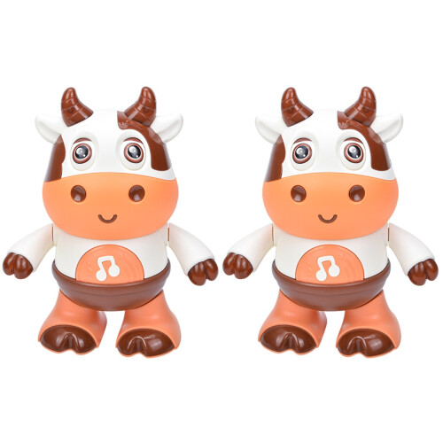 2 Unidades Brinquedo Vaca Resistente Ao Desgaste 1