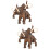 4 Unidades Brinquedo Animal -Histórico Plástico 9