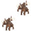 4 Unidades Brinquedo Animal -Histórico Plástico 5