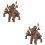 4 Unidades Brinquedo Animal -Histórico Plástico 8