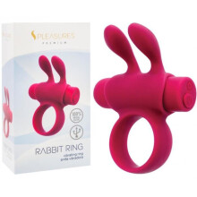 Sextoy - S-Pleasures - Anel Coelho Vibrante - Recarregável - 5 modos de vibração - Silicone médico