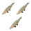 3Pcs Plástico Atractosteus Spatula Crianças 5