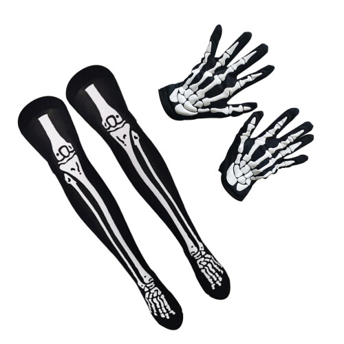 4 Pares De Luvas E Para Cosplay Halloween