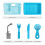 Casa De Plástico Com E Conjunto De (Azul) 3
