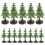 40 Unidades Mini Enfeite Árvore Natal Decoração 3