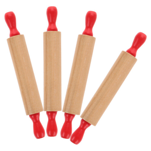 20 Unidades Mini Rolo Para Massa E Infantil 2