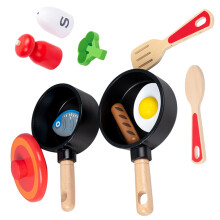Conjunto De Acessórios Para Cozinha De Brinquedo Com Utensílios Fingidos