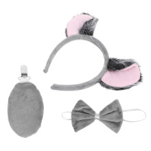 1 Set Koala Kostym Huvudband För Halloween