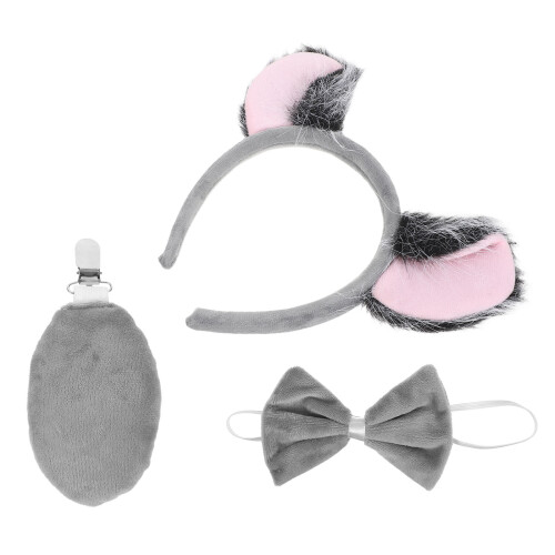 1 Set Koala Kostym Huvudband För Halloween