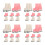 32 Pares De Patins De Para Bonecas: Mini Para D.I.Y 6