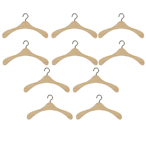 10 Unidades Cabide De Roupa Para 2