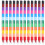 24 Unidades 12 Cores Bloco Construção Lápis Escolar 6