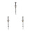 3Pcs Haste De Arremesso Para Pinball Arcade 4
