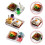 3 Conjuntos De Comida Miniatura Para Simbólico 4