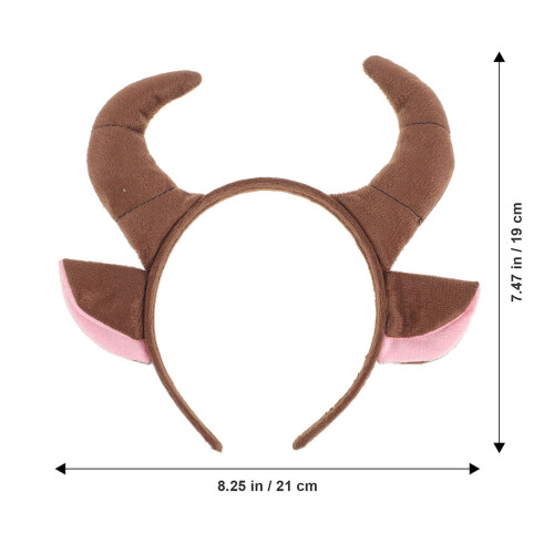 2 Conjuntos De Cabelo Estilo Animal, Cauda E Tiara Para Crianças 2