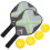 Conjunto De Raquetes De Pickleball Com Bolas Para E 3