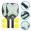 Conjunto De Raquetes De Pickleball Com Bolas Para E 6
