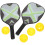 Conjunto De Raquetes De Pickleball Com Bolas Para E 8
