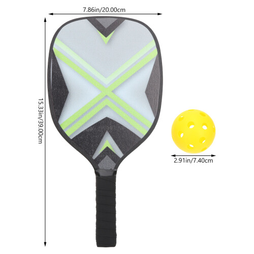 Conjunto De Raquetes De Pickleball Com Bolas Para E 1