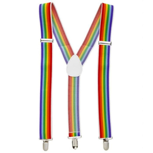 Pride SUSPENSÓRIOS DA BANDEIRA LGBT DO ORGULHO