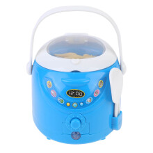 Brinquedo Educativo De Simulado Cozedor Azul Sem Bateria