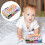 De Lenços Retangular Para Bebê Brinquedo Sensorial Montessori 5