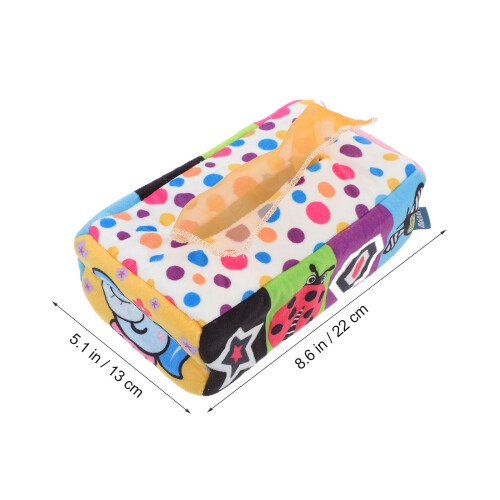 De Lenços Retangular Para Bebê Brinquedo Sensorial Montessori 1