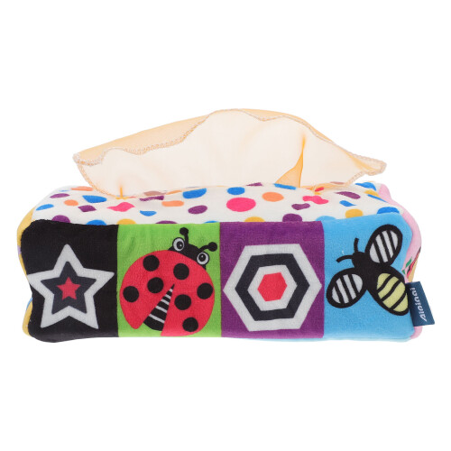 De Lenços Retangular Para Bebê Brinquedo Sensorial Montessori 2