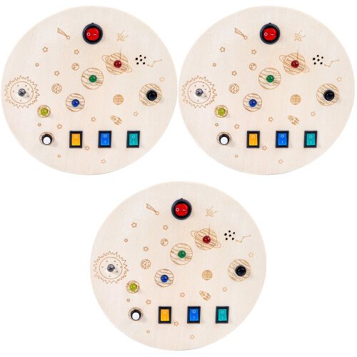 3Pcs Brinquedo Eletrônico Comutador Ocupado Tábua 2
