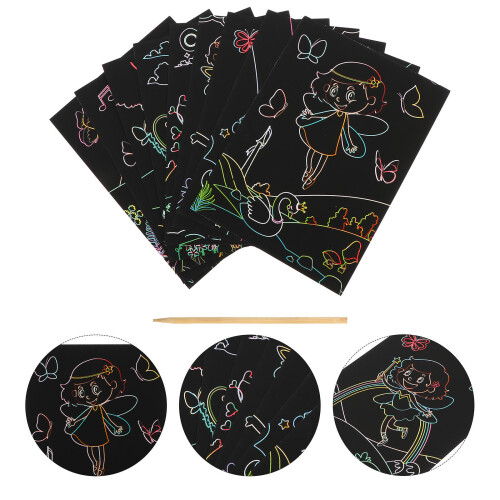 Conjunto De Cartões Com Papel E Ferramenta 1
