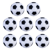 24 Peças Bolas Futebol Preto E Para Mini Futebol De 32Mm