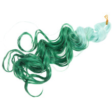 Dreadlock Extension Gewellte Perücke St Patricks Day Haarverlängerung
