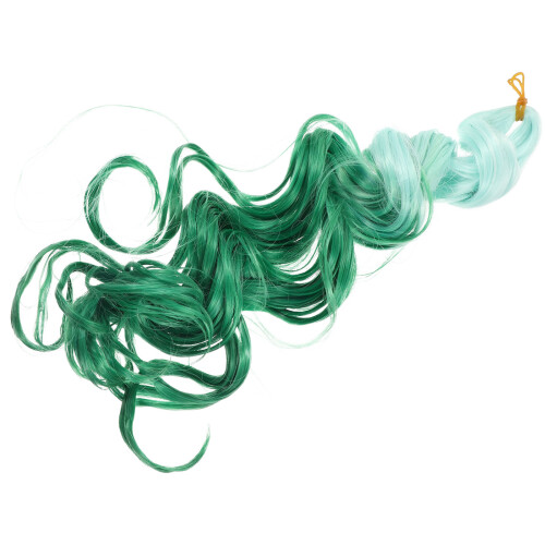 Dreadlock Extension Gewellte Perücke St Patricks Day Haarverlängerung