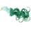 Dreadlock Extension Gewellte Perücke St Patricks Day Haarverlängerung 4
