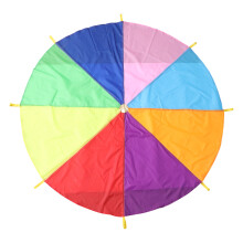 2M Kinder Parachute Regenbogen Für Kindergarten Und Outdoor