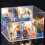 1 Set Huis Model Thema Zee Assembleerbaar Creatief Diy Speelgoed 2