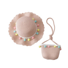 1 Set Bunter Müllkugeln Mit Kindermütze Stroh Und Pink