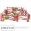 80 Mini Omheining Plastic Simulatie Ornementen 9