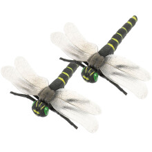 2Stk Simulation Libelle Deko Insekten Modell Kinder Lernspielzeug