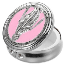 Our Lady'S Box Gebetsperlen Creme Etui Ring Aufbewahrung