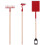 1 Set Gartengeräte Für Puppenhaus 1