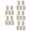5Pcs Decorativo Falso Para 6