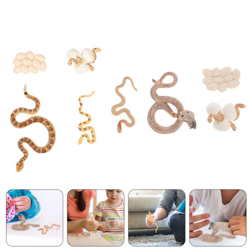 2 Sets Simulierter Schlangen Wachstumsmodelle Für Kinder 1
