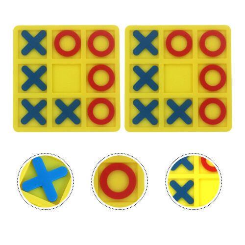 2 Sets Plastic Bordspel Chess Educatief Speelgoed Voor Kinderen 2
